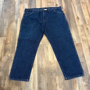KEY FR Flame Resistant Denim Jeans Men’s Blue Work Pants 48X32